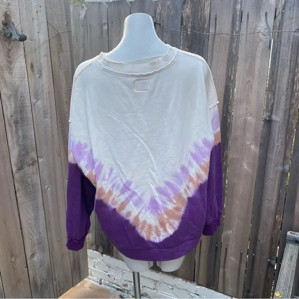 Free People Ombre Metti Sweatshirt Medium